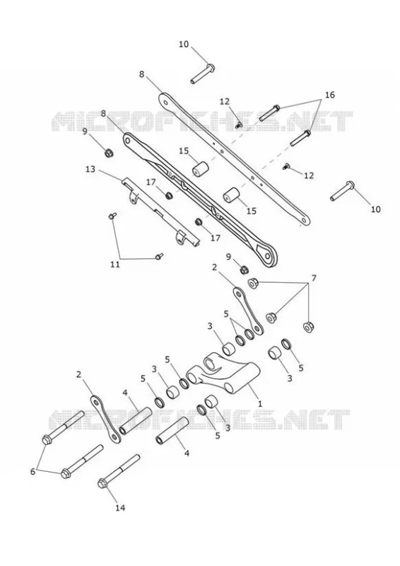 BIELLETTE DE SUSPENSION Triumph MOTO Tiger 1200 Tiger Explorer XRX  Tiger Explorer XRX