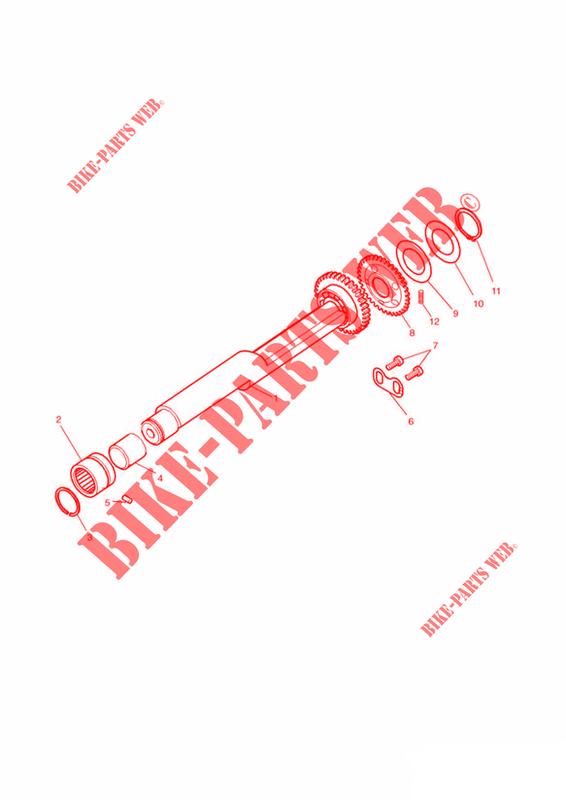 BALANCIER D'EQUILIBRAGE 3 CYLINDRES pour Triumph TROPHY