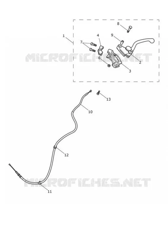 LEVIER D'EMBRAYAGE Triumph MOTO Street Triple 765 STREET TRIPLE 765 R  STREET TRIPLE 765 R