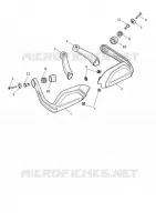 CARROSSERIE ET FIXATIONS  Tiger triumph-moto 1200 Tiger 1200 GT Pro 10013969927