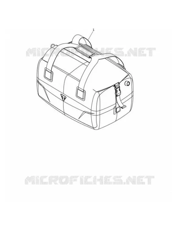 SAC INTERIEUR TOP CASE Triumph MOTO Tiger 660 Tiger Sport 660  Tiger Sport 660