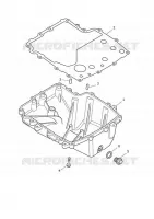 CARTER MOTEUR / COUVERCLES ET SYSTÈME DE LUBRIFICATION  Trident triumph-moto 660 Trident 660 10012288447