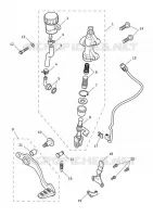 SYSTÈME DE FREINAGE  Trident triumph-moto 660 Trident 660 10012353167