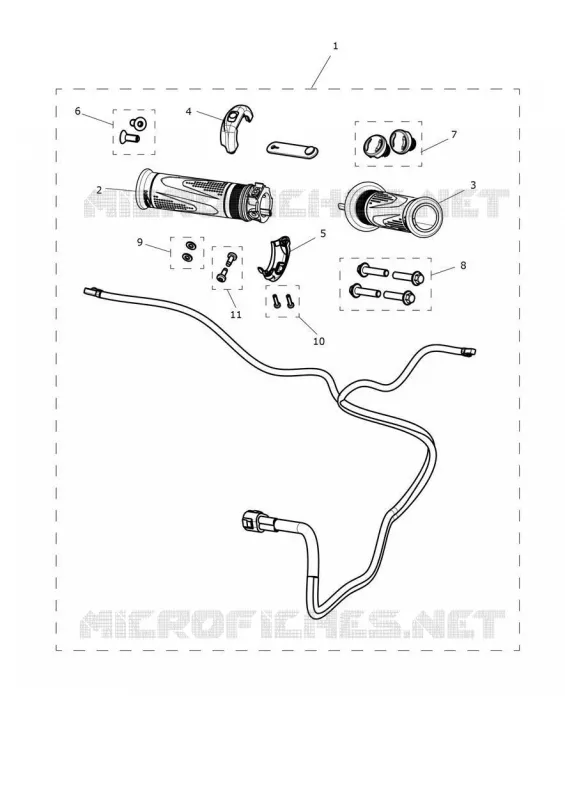 KIT POIGNEE CHAUFFANTE Triumph MOTO Street Triple 765 STREET TRIPLE 765 MOTO2 EDITION  STREET TRIPLE 765 MOTO2 EDITION