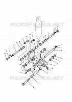 BRAS OSCILLANT ET SUSPENSION ARRIERE  Daytona triumph-moto Daytona-others DAYTONA 750 & 1000 30738937