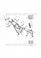 CADRE / REPOSES PIEDS / SUPPORTS MOTEUR / BEQUILLES / TROUSSE A OUTILS  Daytona triumph-moto Daytona-others DAYTONA 750 & 1000 30741037
