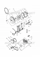 CARTER MOTEUR / COUVERCLES ET SYSTÈME DE LUBRIFICATION  Daytona triumph-moto Daytona-others DAYTONA 750 & 1000 30734537
