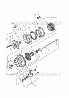 EMBRAYAGE / BOITE DE VITESSES / MECANISME DE SELECTION  Daytona triumph-moto Daytona-others DAYTONA 750 & 1000 30732437