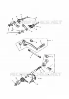 EMBRAYAGE / BOITE DE VITESSES / MECANISME DE SELECTION  Daytona triumph-moto Daytona-others DAYTONA 750 & 1000 30733037
