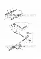 EMBRAYAGE / BOITE DE VITESSES / MECANISME DE SELECTION  Daytona triumph-moto Daytona-others DAYTONA 750 & 1000 30733137
