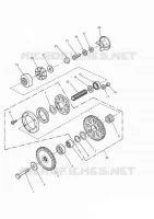 EMBRAYAGE / BOITE DE VITESSES / MECANISME DE SELECTION  Daytona triumph-moto Daytona-others DAYTONA 750 & 1000 30733357