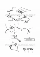 SYSTEME ELECTRIQUE  Daytona triumph-moto Daytona-others DAYTONA 750 & 1000 30742747