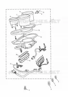 SYSTEME ELECTRIQUE  Daytona triumph-moto Daytona-others DAYTONA 750 & 1000 30743137