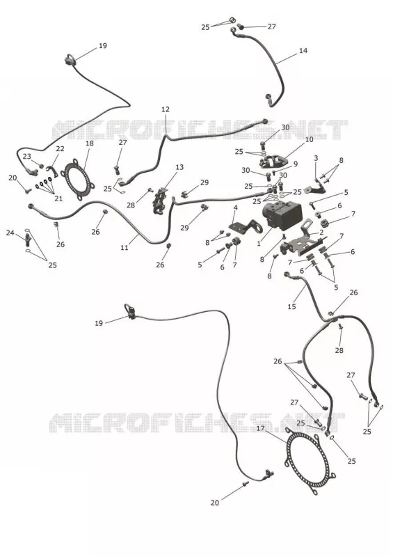 SYSTEME ABS Triumph MOTO Tiger 660 Tiger Sport 660  Tiger Sport 660