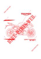 AUTOCOLLANTS pour Triumph DAYTONA 675 R