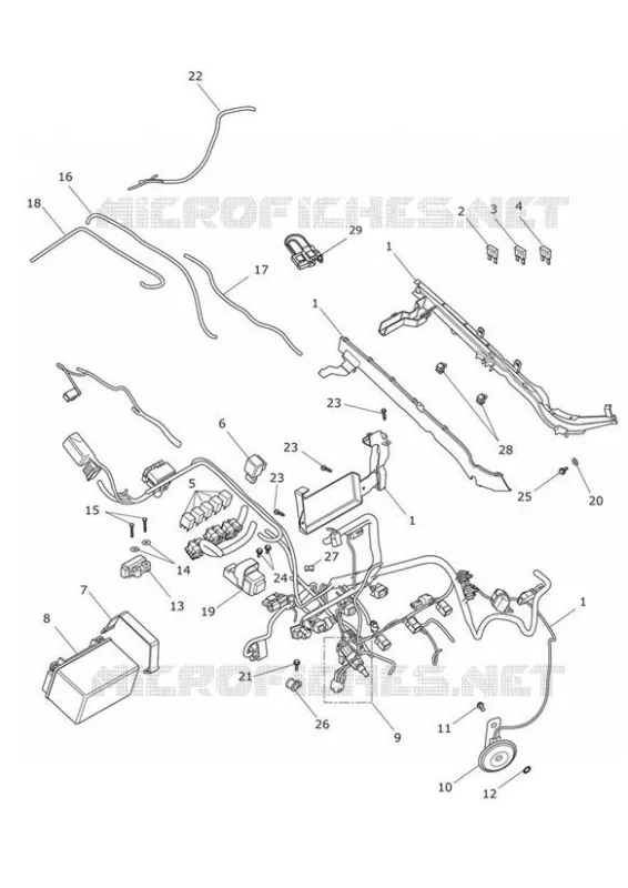 EQUIPEMENT ELECTRIQUE Triumph MOTO Daytona Daytona-675 DAYTONA 675 R  DAYTONA 675 R