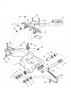 BRAS OSCILLANT ET SUSPENSION ARRIERE  Speed triumph-moto Speed-Triple SPEED TRIPLE 30839147