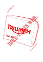 TROUSSE DE PREMIERS SECOURS DIN 13167 pour Triumph SPEED TRIPLE