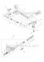 EMBRAYAGE / BOITE DE VITESSES / MECANISME DE SELECTION  Speed triumph-moto Speed-Triple SPEED TRIPLE RS 10009737027