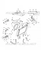 SYSTEME DE REFROIDISSEMENT  Sprint triumph-moto Sprint-ST SPRINT ST 10007275137