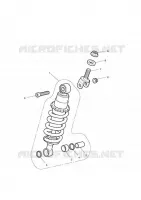 BRAS OSCILLANT ET SUSPENSION ARRIERE  Street Triple triumph-moto 675 STREET TRIPLE 675 10006769127