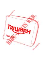TROUSSE DE PREMIERS SECOURS DIN 13167 pour Triumph STREET TRIPLE 675 R 2013 - 2016