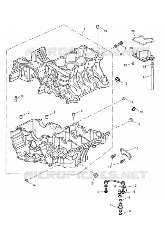 CARTER MOTEUR ET PIECES Triumph MOTO Tiger 955 TIGER 955i  TIGER 955i