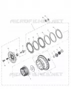 EMBRAYAGE / BOITE DE VITESSES / MECANISME DE SELECTION  Tiger triumph-moto 1050 TIGER 1050 & SE 10006461627