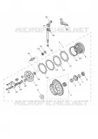 EMBRAYAGE / BOITE DE VITESSES / MECANISME DE SELECTION  Tiger triumph-moto 1050 TIGER SPORT 10008273627