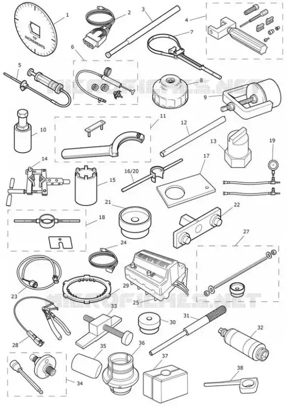 OUTILS D’ENTRETIEN Triumph MOTO Tiger 800 Tiger 800 XCA  Tiger 800 XCA